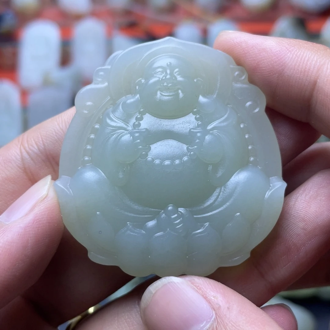 吊坠(不含链)未镶嵌和田玉