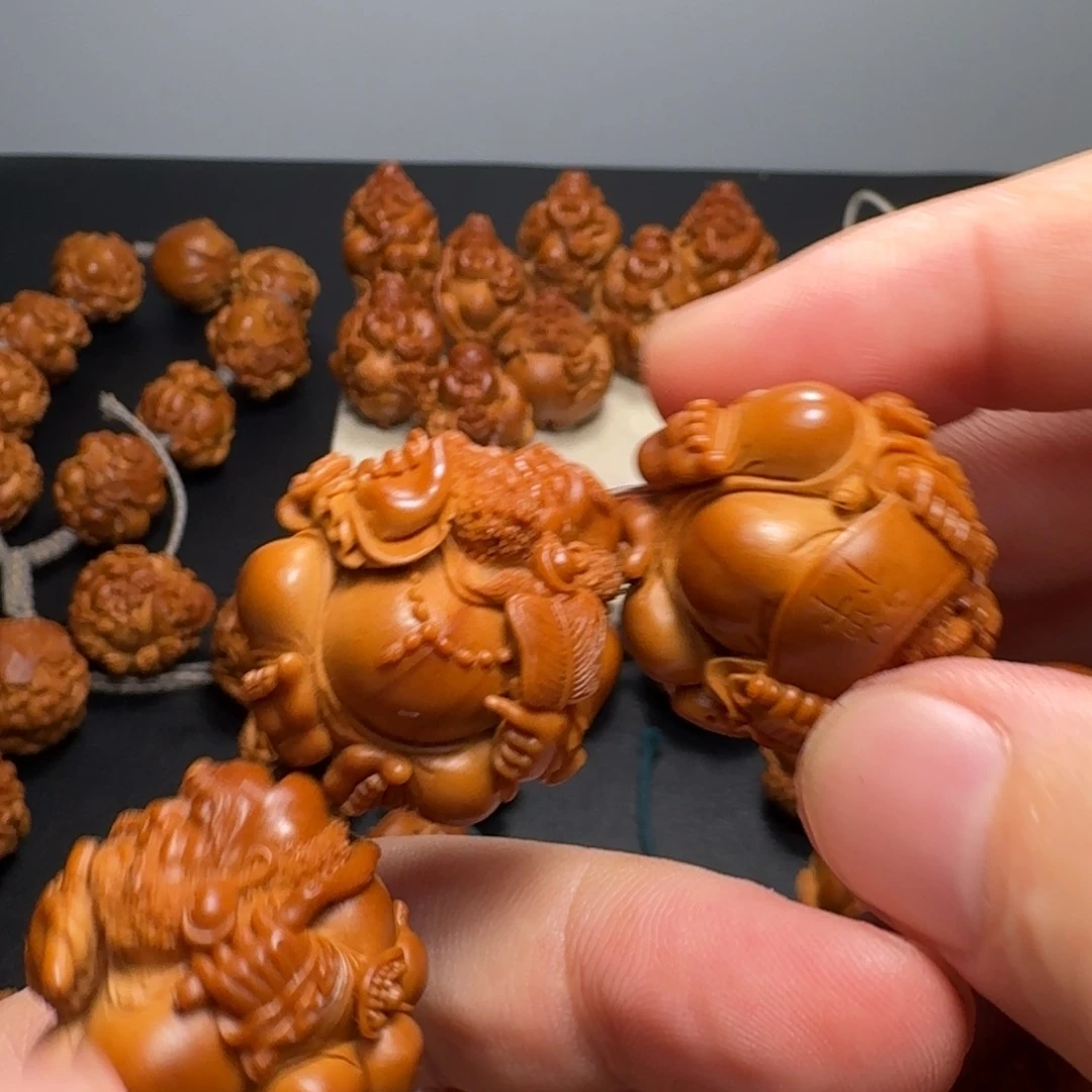 西***锅手串/手链橄榄核达摩