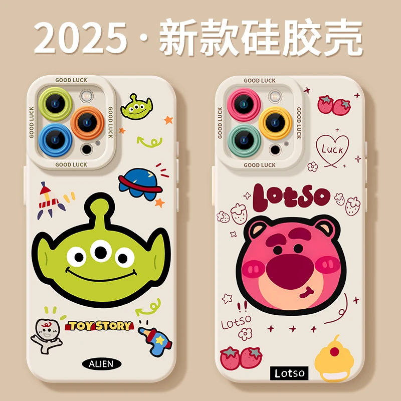 动漫卡通人物适用苹果16pro手机壳iPhone13卡通16promax/15壳