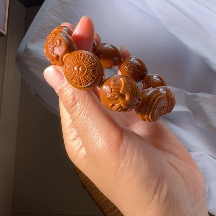 橄榄核手串/手链展**翔橄榄核雕