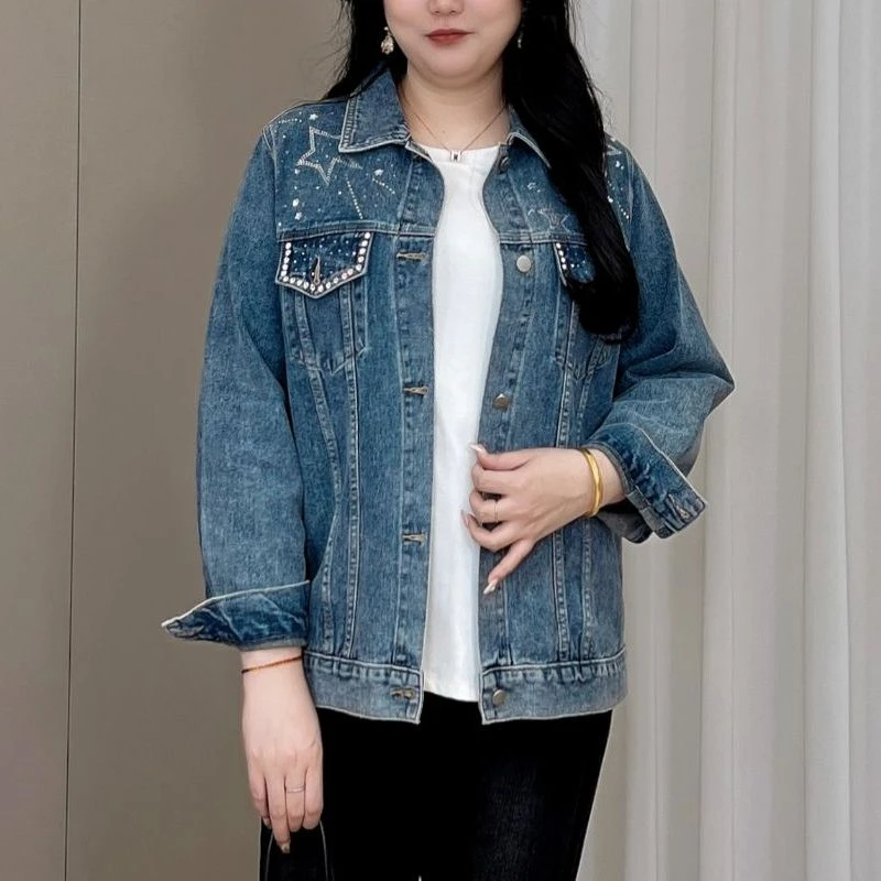 【苹果现货外套】PMM8615小众设计感潮流时尚休闲牛仔外套女短外套