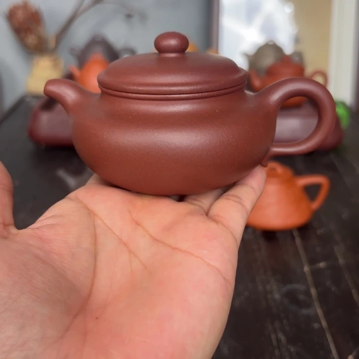 茶壶紫砂仿古190毫升中槽清