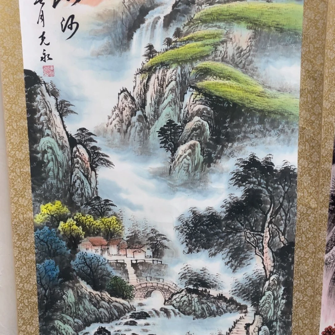 国画老师手笔手绘作品Y