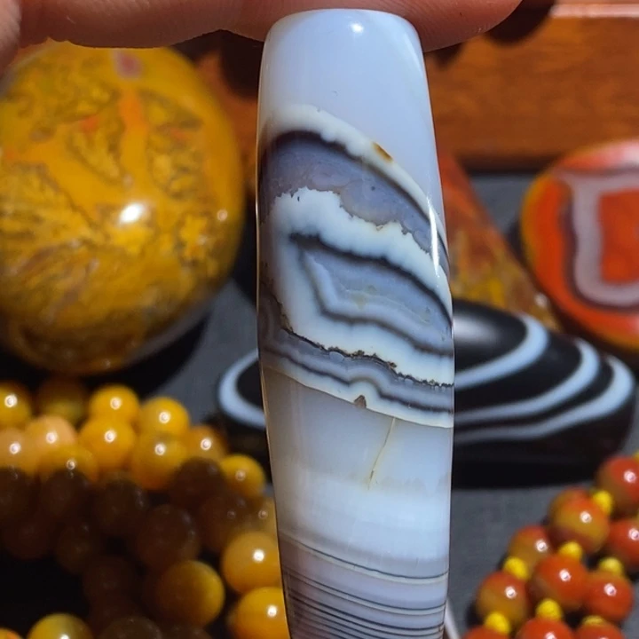 玛瑙/玉髓未镶嵌颈饰