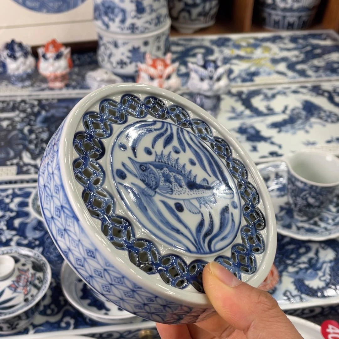 景德镇陶瓷手工手绘