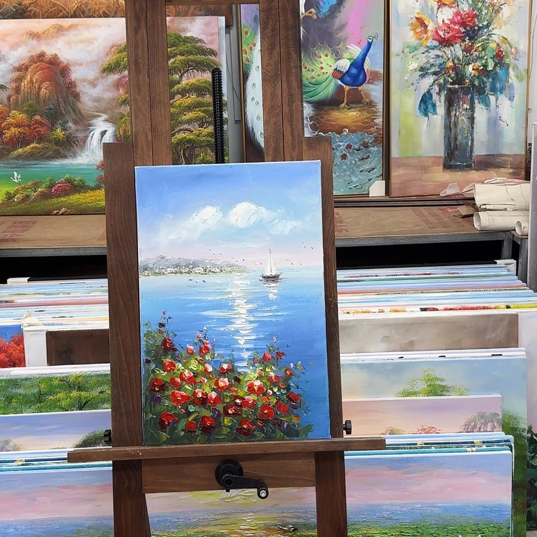 油画4060油画作品展作品展作品集展