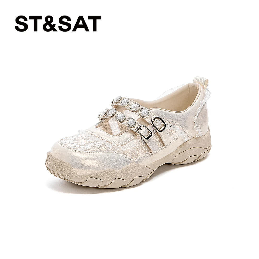 【香槟气泡】星期六休闲时尚休闲鞋鞋子时尚凉鞋芭蕾风夏季透气