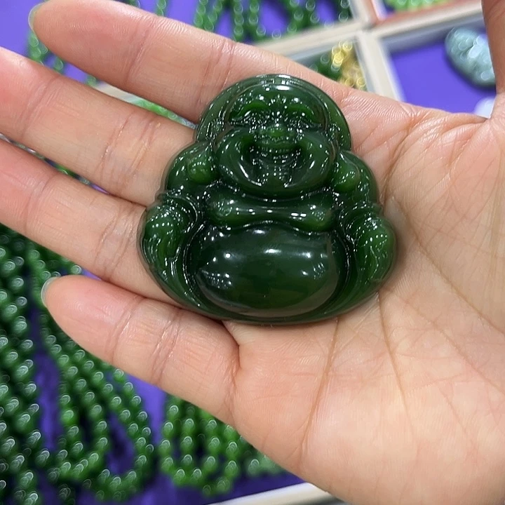 和田玉（碧玉）未镶嵌颈饰