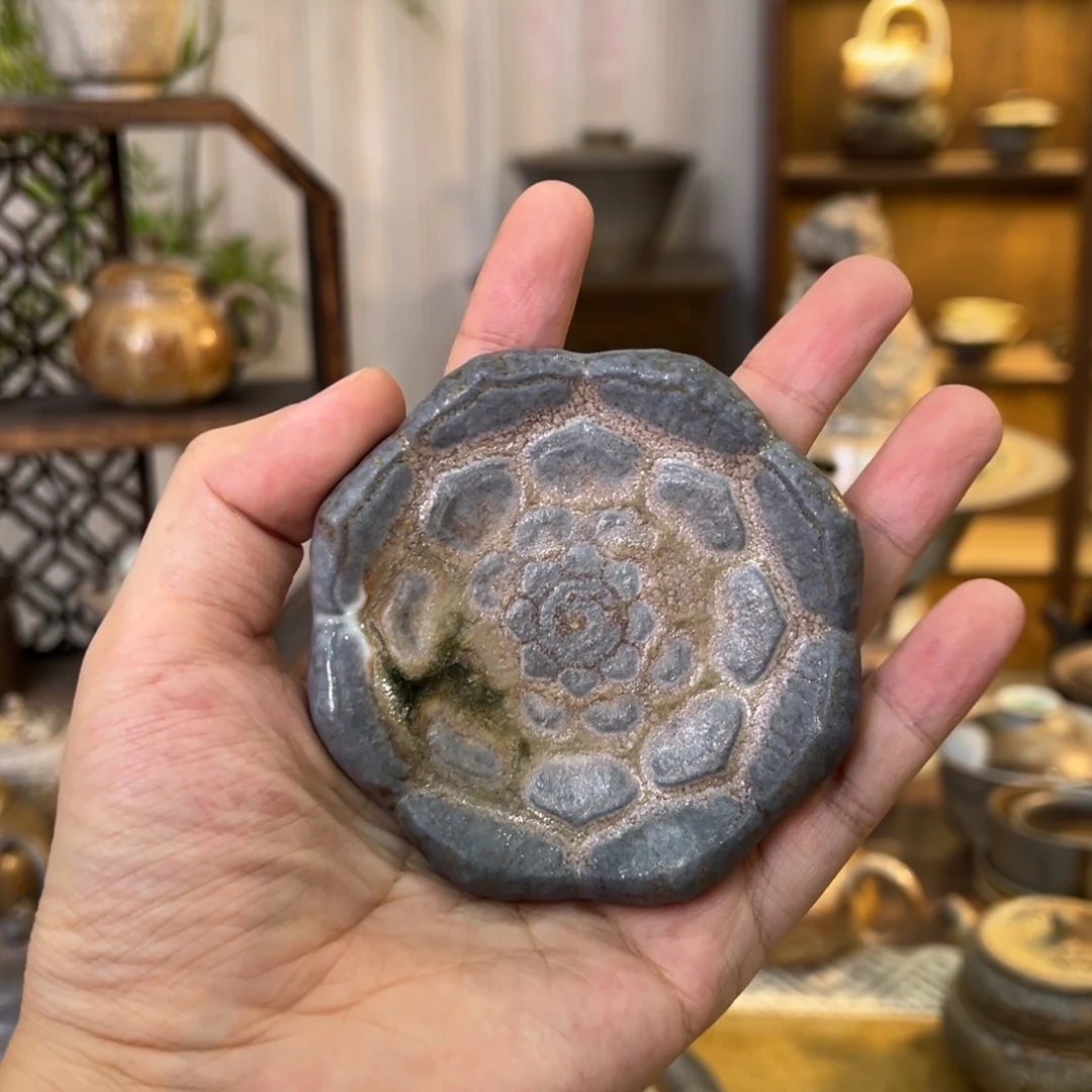 不染柴烧精品盖置