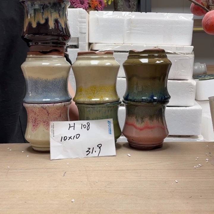 粗陶多肉花盆微瑕108