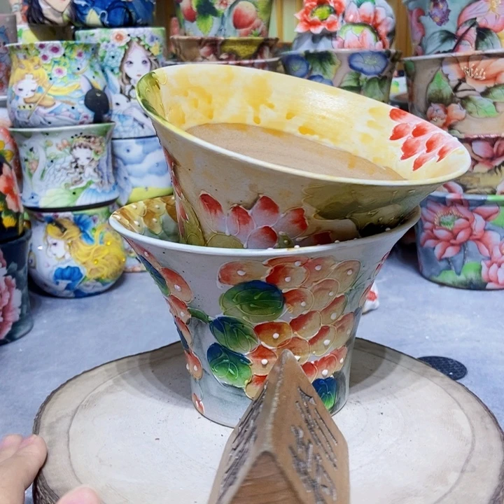 景德镇艺术手绘作品