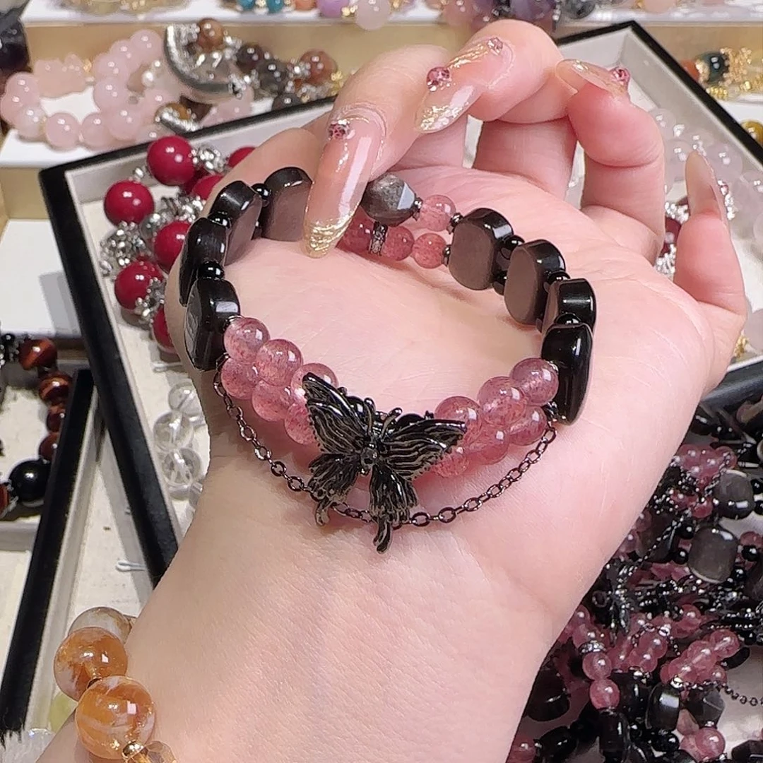 水晶手链未镶嵌把