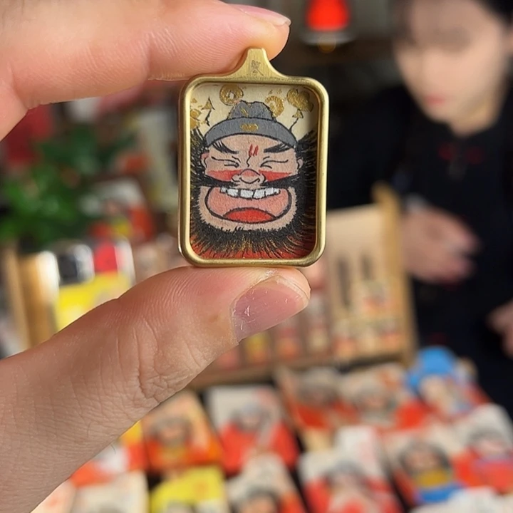 胖***子纯手绘钟馗文创画