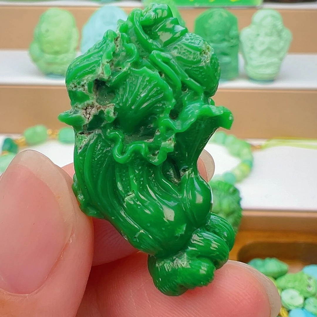 未镶嵌绿松石项链