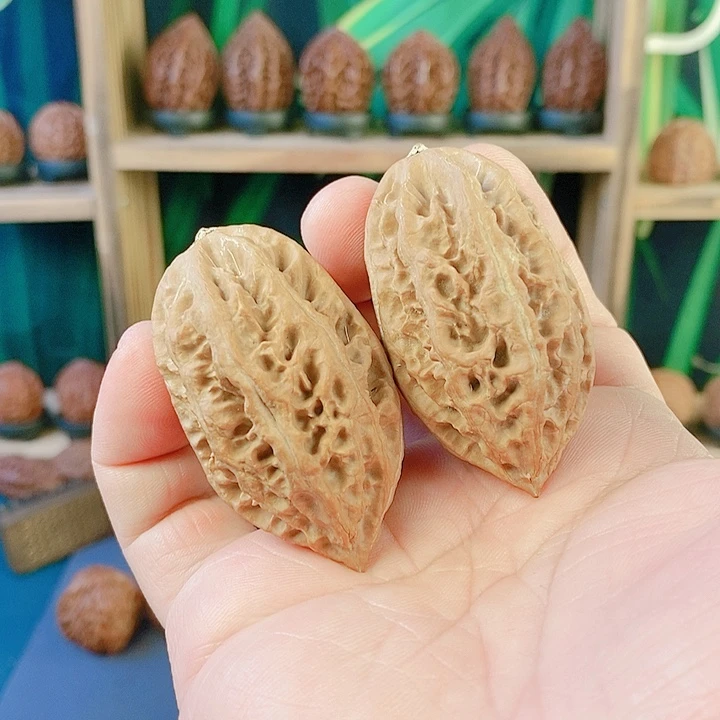 吊坠文玩核桃041金梭子