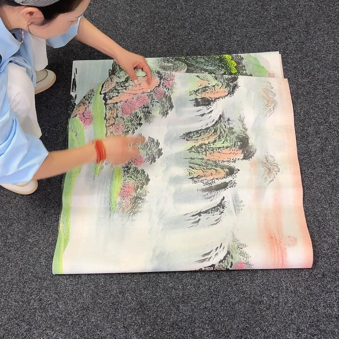 纯手绘国画作品作品