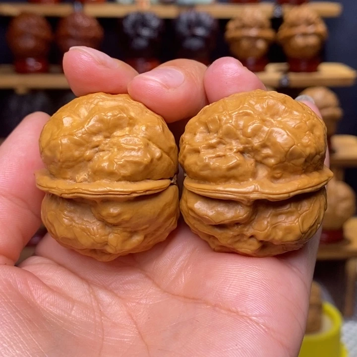 没***达文玩核桃把件金蟾疙瘩包99