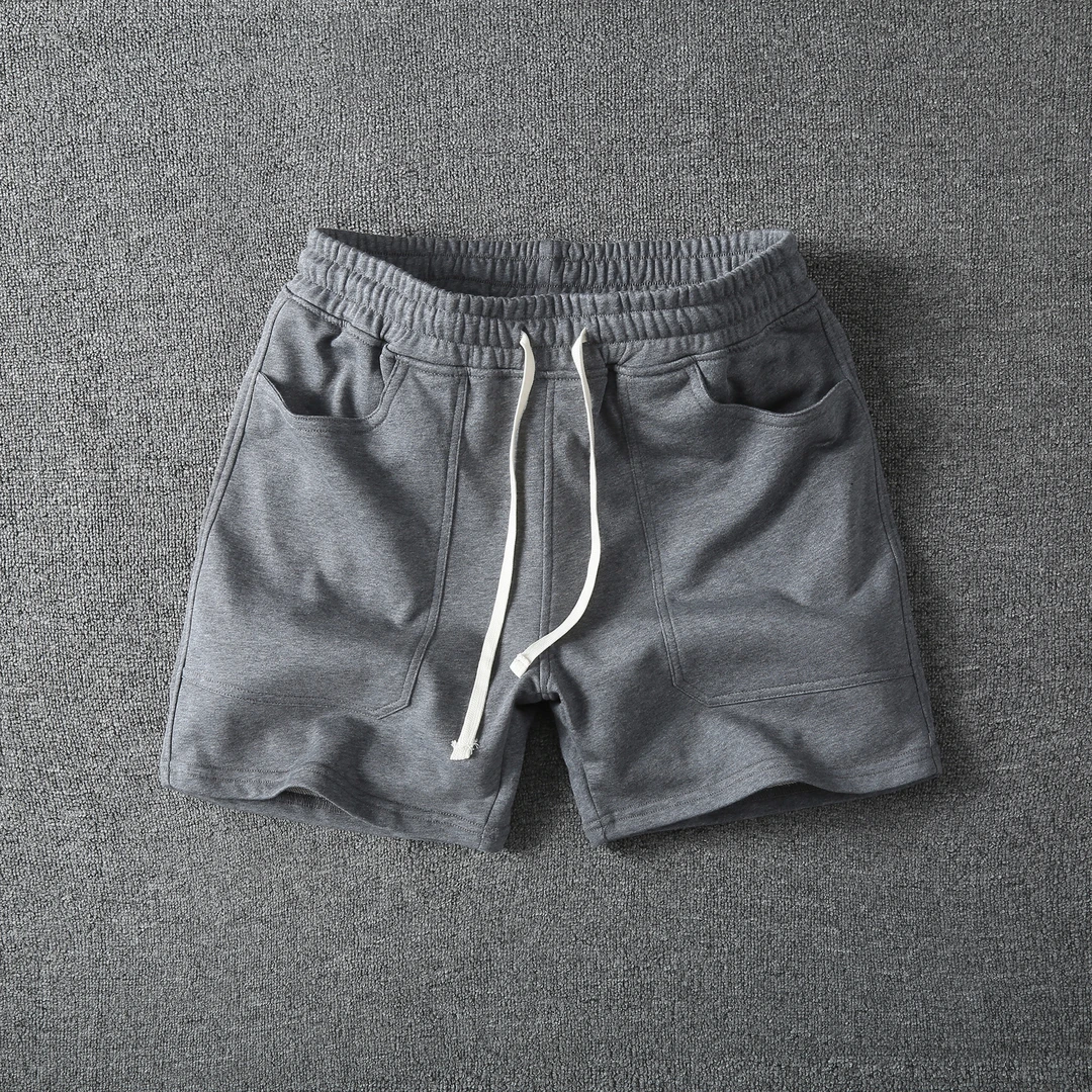 潮牌男士三分裤夏季外穿宽松运动短裤薄款透气防走光工装四分短裤