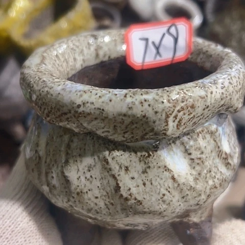 粗陶花盆手工花盆制作