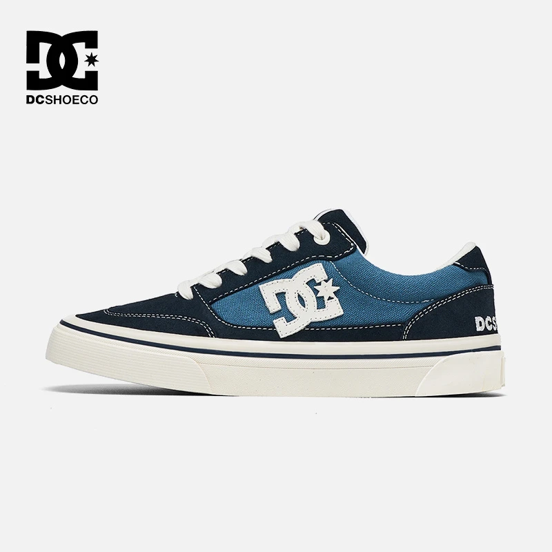 DCSHOES CANVAS CAS 冬季薄款透气帆布鞋复古休闲鞋百搭时尚男鞋