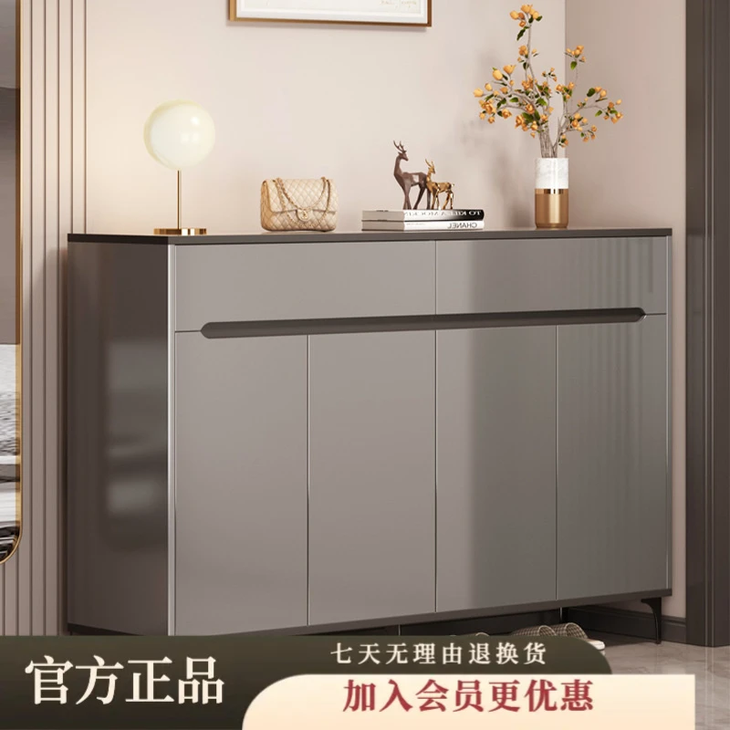 鞋柜门口进门靠墙大容量超大家用客厅玄关柜收纳柜防尘多层鞋架子