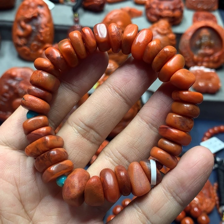 手串未镶嵌南红玛瑙