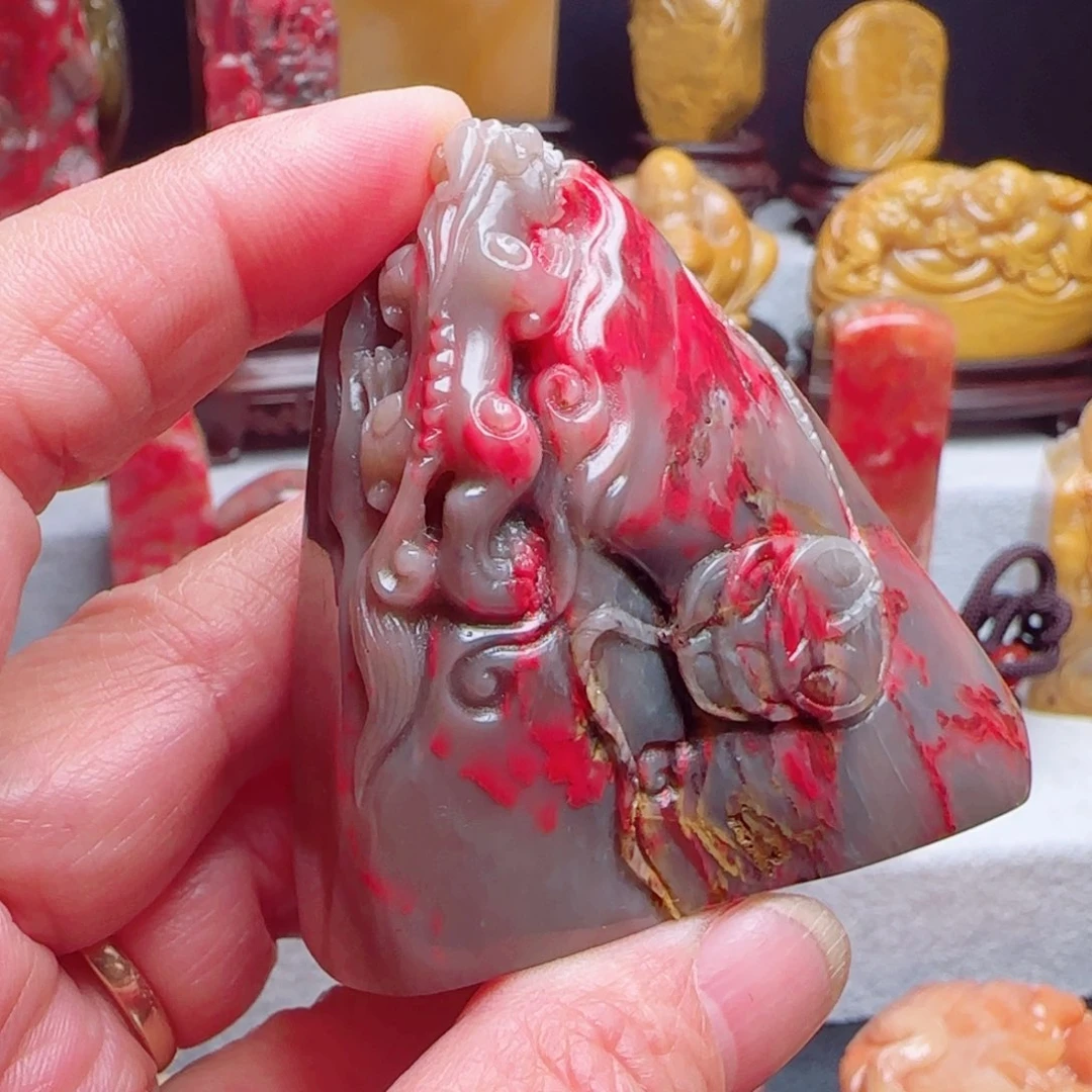 昌化石昌化鸡血石