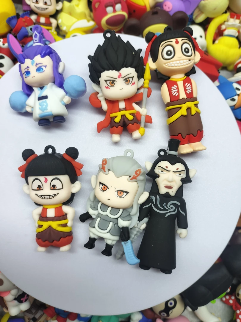 公仔6个哪吒款（默认微瑕no退请慎拍）不加宠