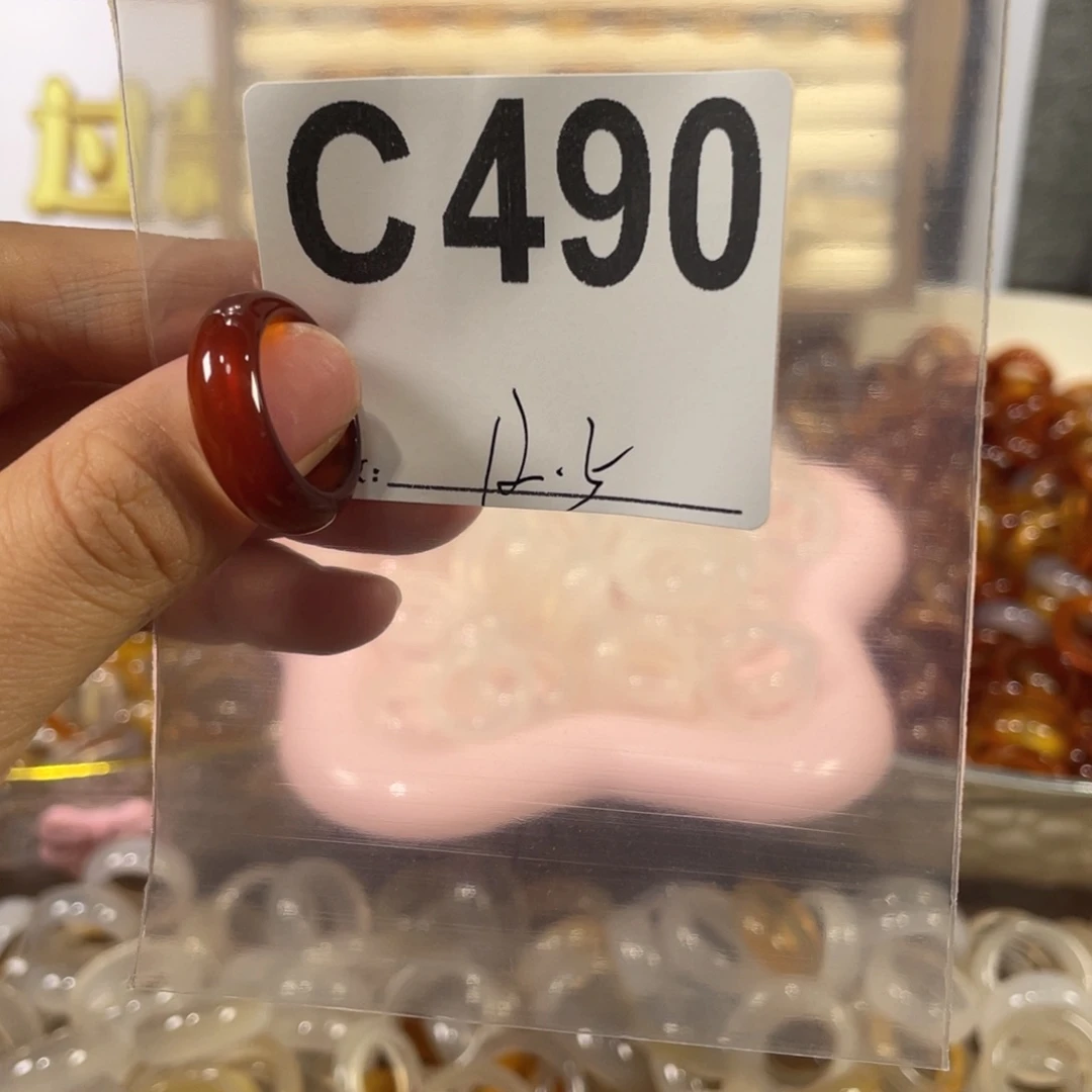 未镶嵌戒指玛瑙/玉髓490