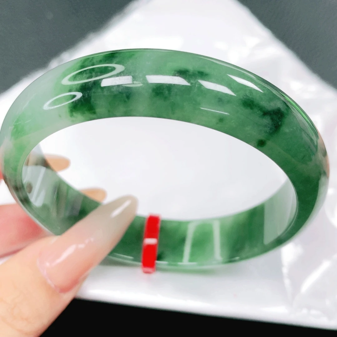 翡翠未镶嵌手镯58