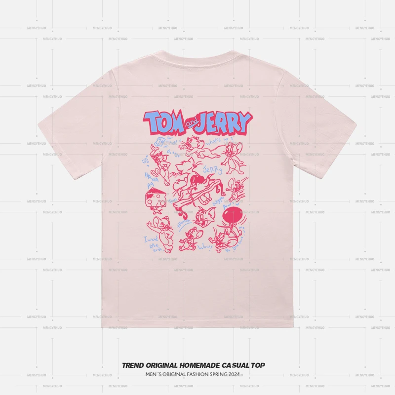 【T恤系列】汤姆.家族-限定 230g精梳棉男女同款短袖