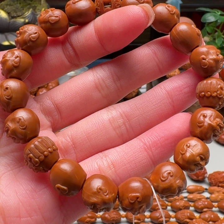 芥***末手串/手链橄榄核1.1