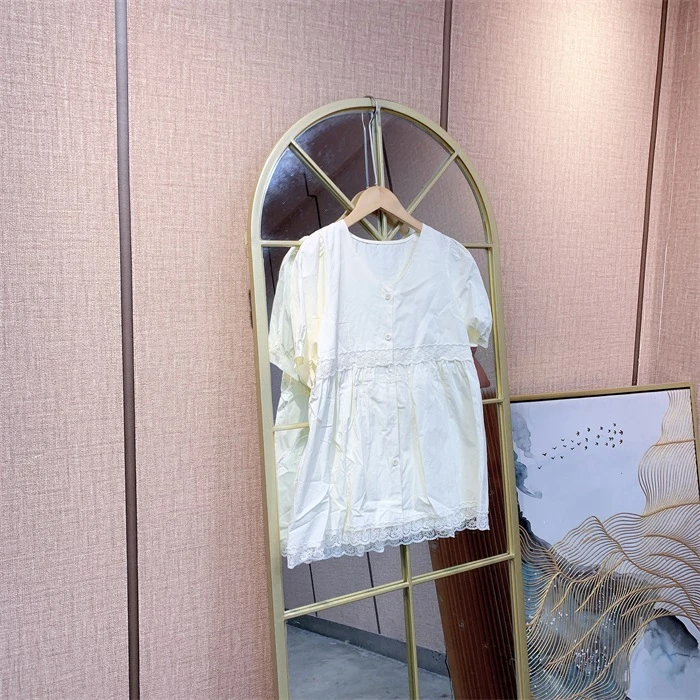 K615浅黄色孕妇衣M90-120  XL140