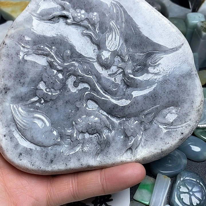 翡翠未镶嵌颈饰天然翡翠121