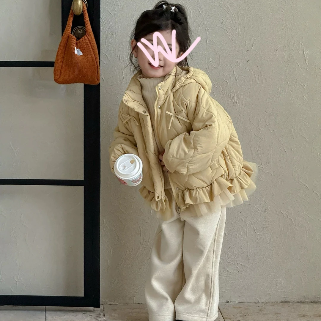 儿童加绒加厚猫咪格子裤（直播间为准）