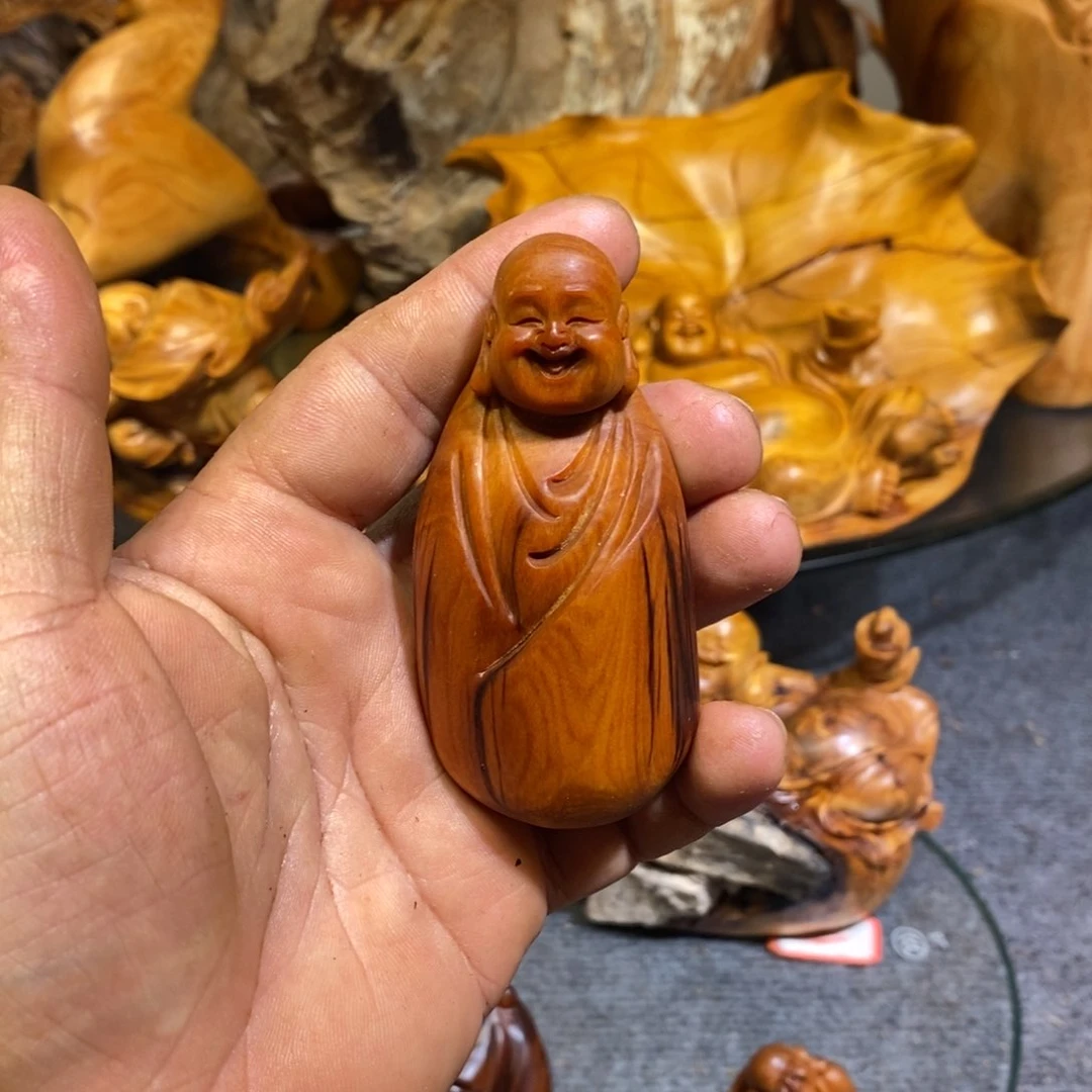 柏木（崖柏）木雕工艺品摆件家居崖柏手串崖柏