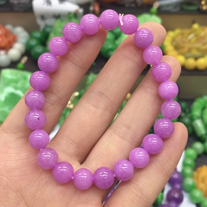 翡翠未镶嵌手链手链68