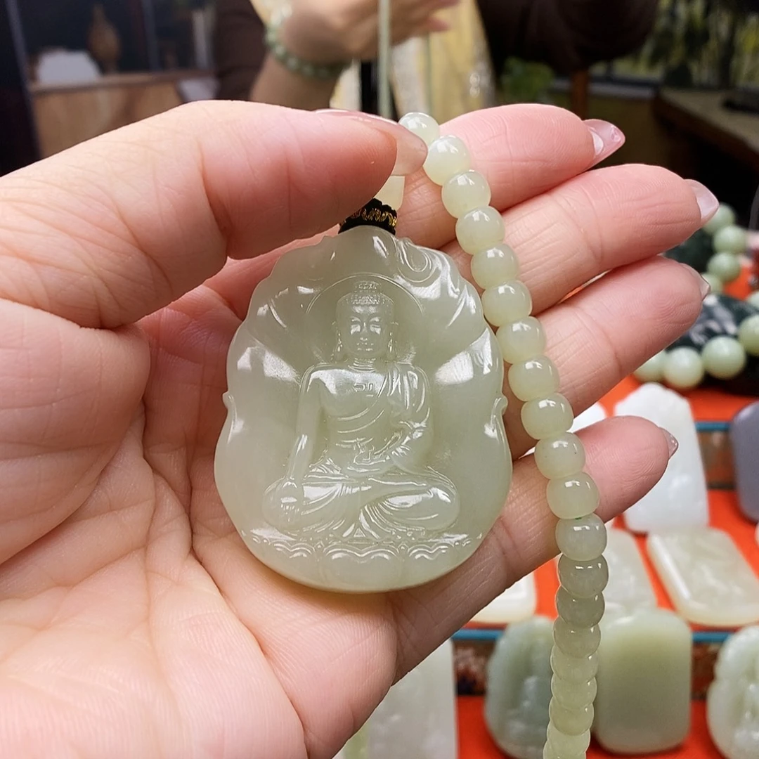 颈饰未镶嵌和田玉雨*亭