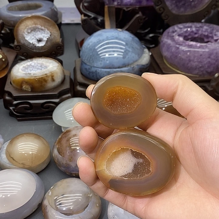 摆件紫晶未镶嵌聚宝盆