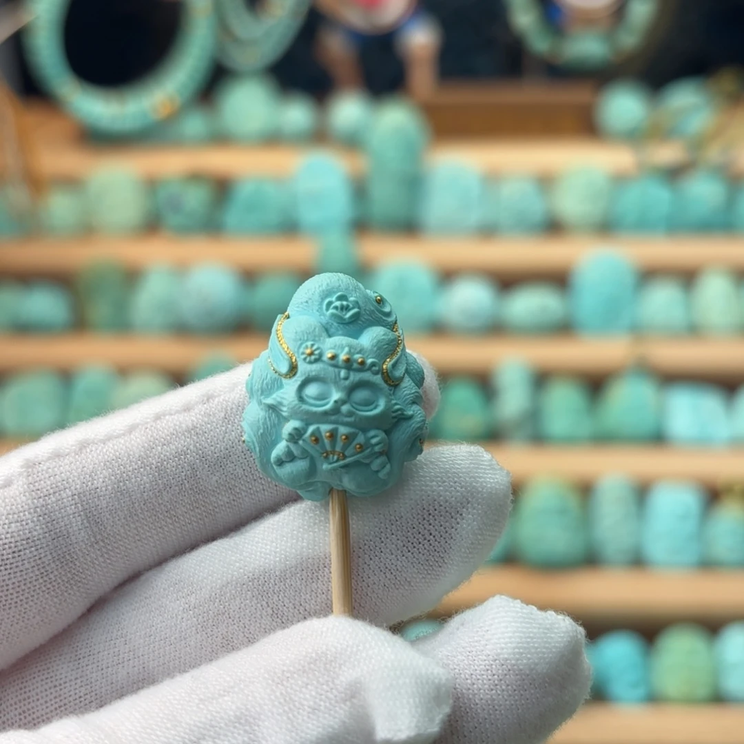 绿松石未镶嵌配饰