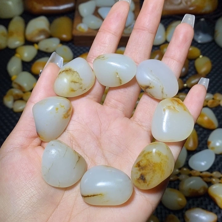 和田玉手链未镶嵌_