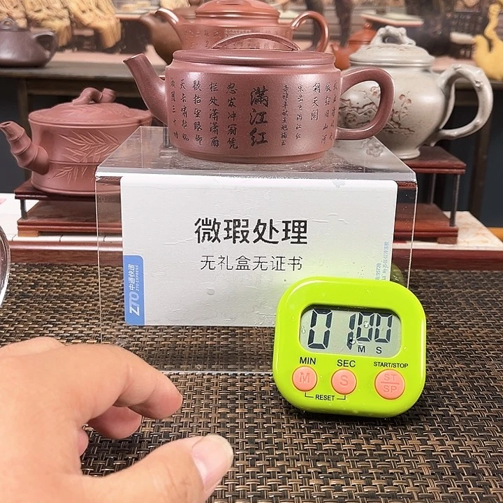 紫砂茶壶素*宜兴原矿手工紫砂壶