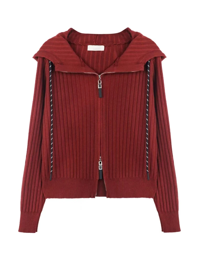 【活动期间】XYD71343秋冬弹力针织气质纯色高级显瘦大码上衣