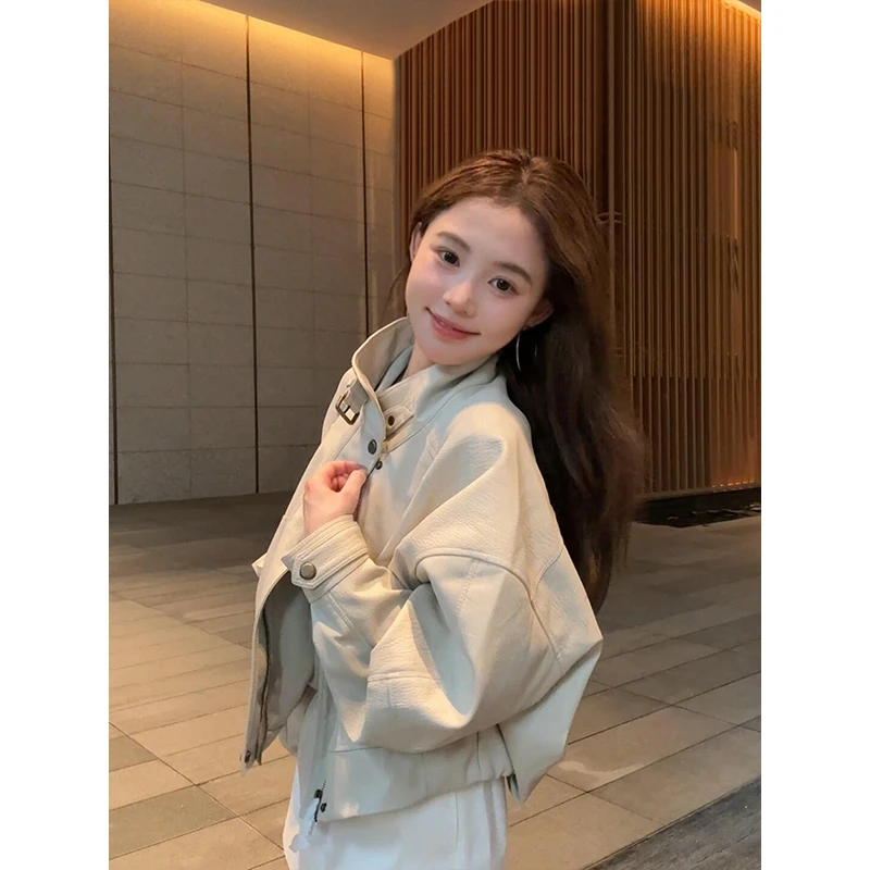 秋季新款皮衣外套女超火皮夹克酷飒风短款正流行气质高级感上衣潮