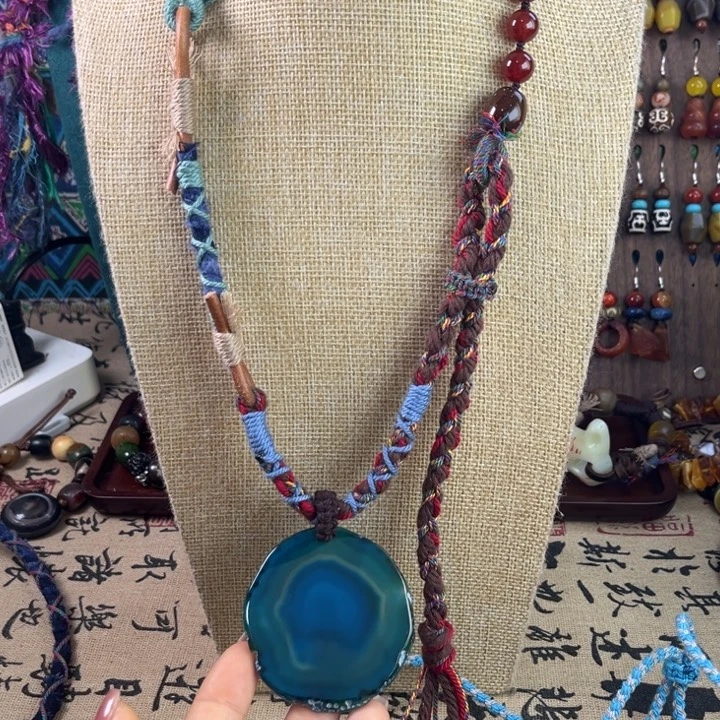 玛瑙/玉髓未镶嵌颈饰