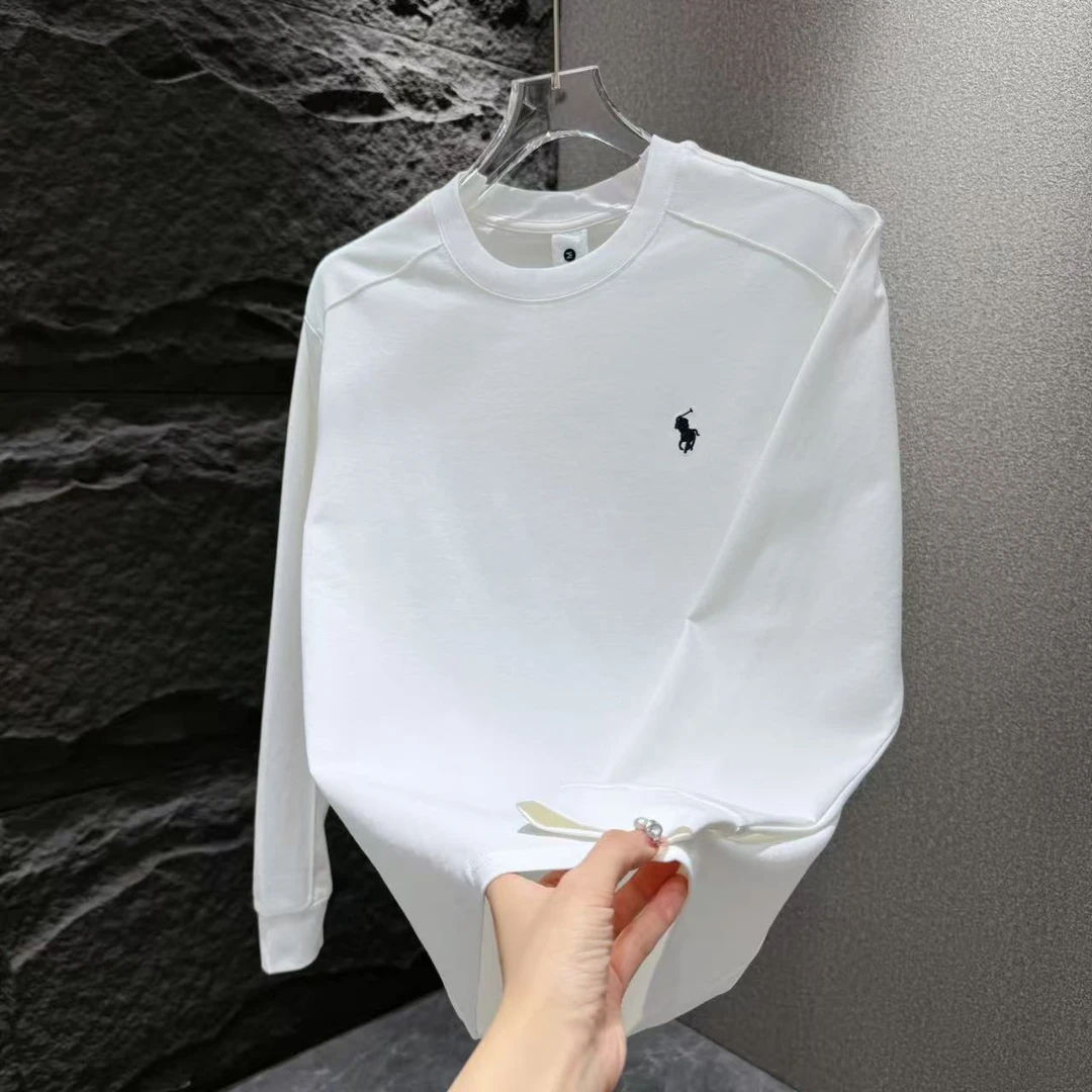 秋季男士新款长袖简约修身时尚气质百搭卫衣07692