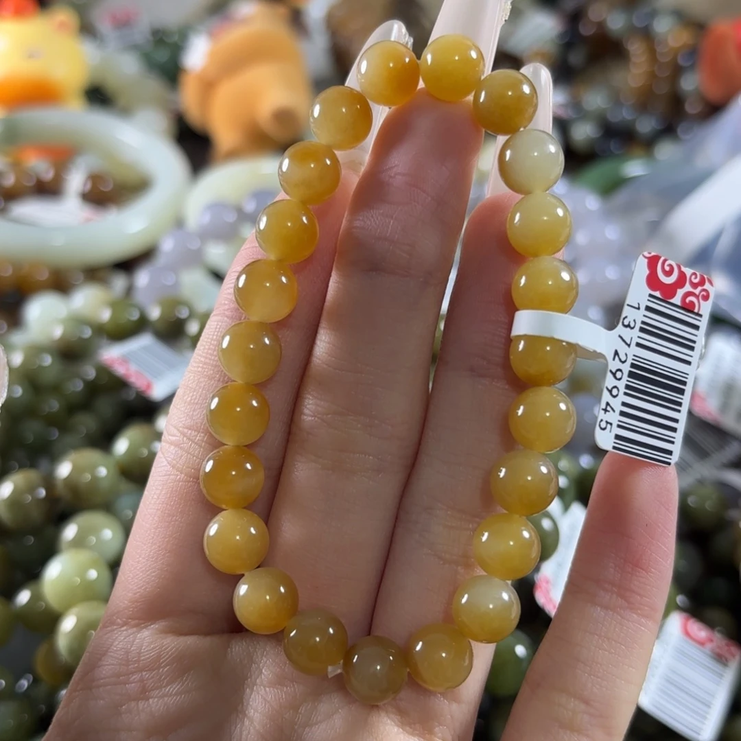 逮***叽和田玉未镶嵌手链326