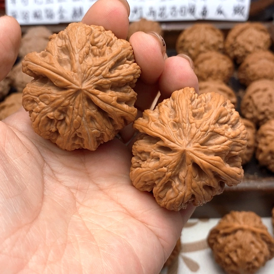 ***c把件文玩核桃240号粗筋