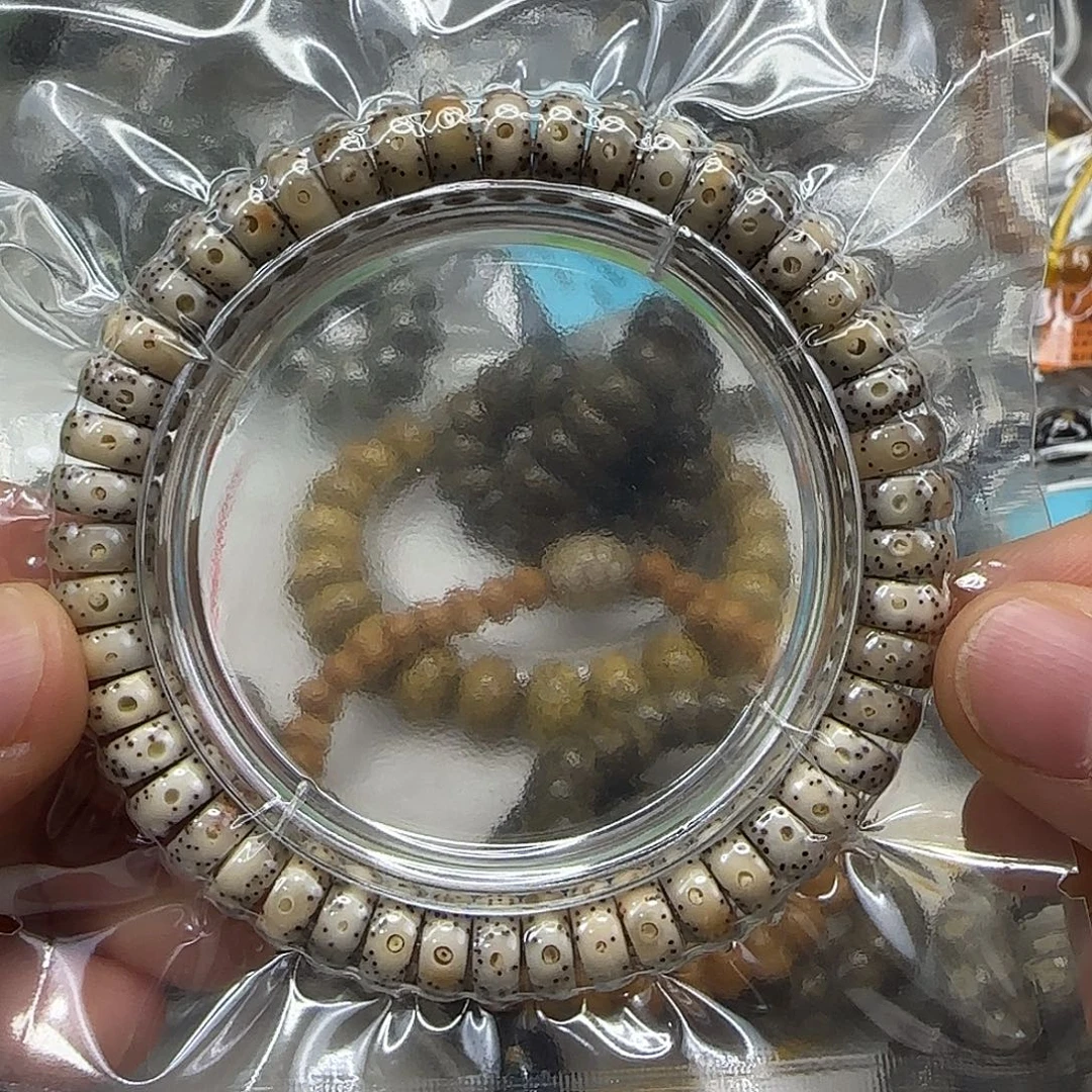 旅***蛙手串星月菩提160入门火烧云星月菩提94单圈药片
