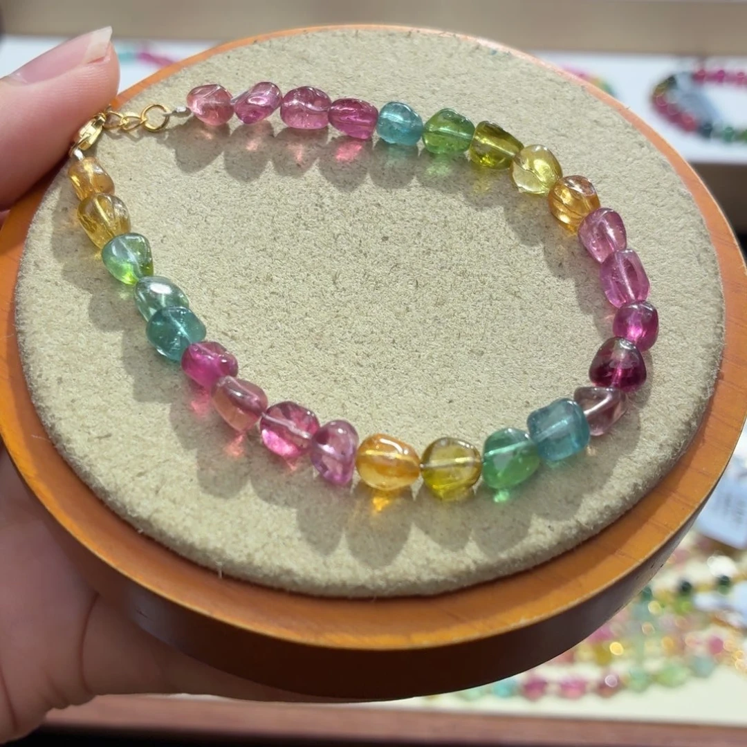 未镶嵌手串碧玺两天看货期